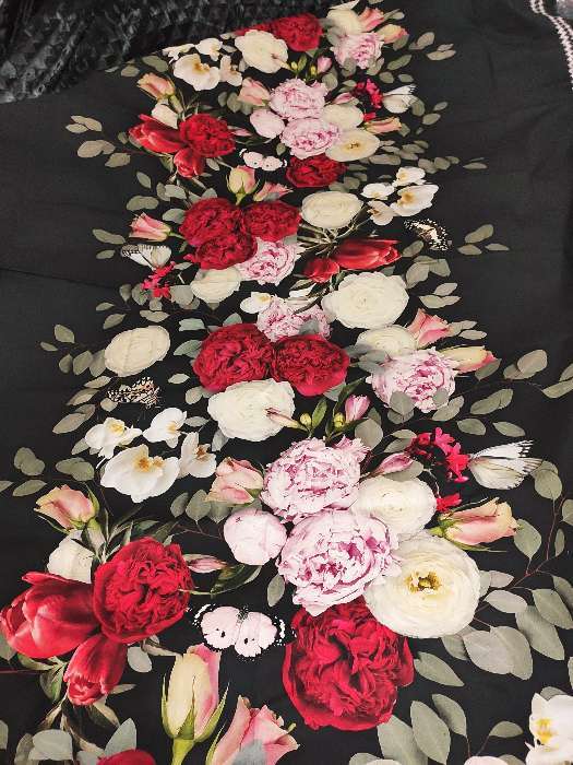 Фотография покупателя товара Скатерть "Этель" Flowers  220х147 см, 100% хлопок, саржа 190 г/м2 - Фото 1