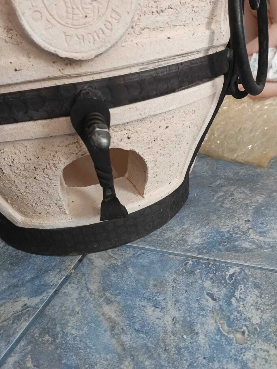 Фотография покупателя товара Тандыр «Сармат Донской», h=67 см, d=42 см, 56 кг, 8 шампуров, кочерга, совок - Фото 1