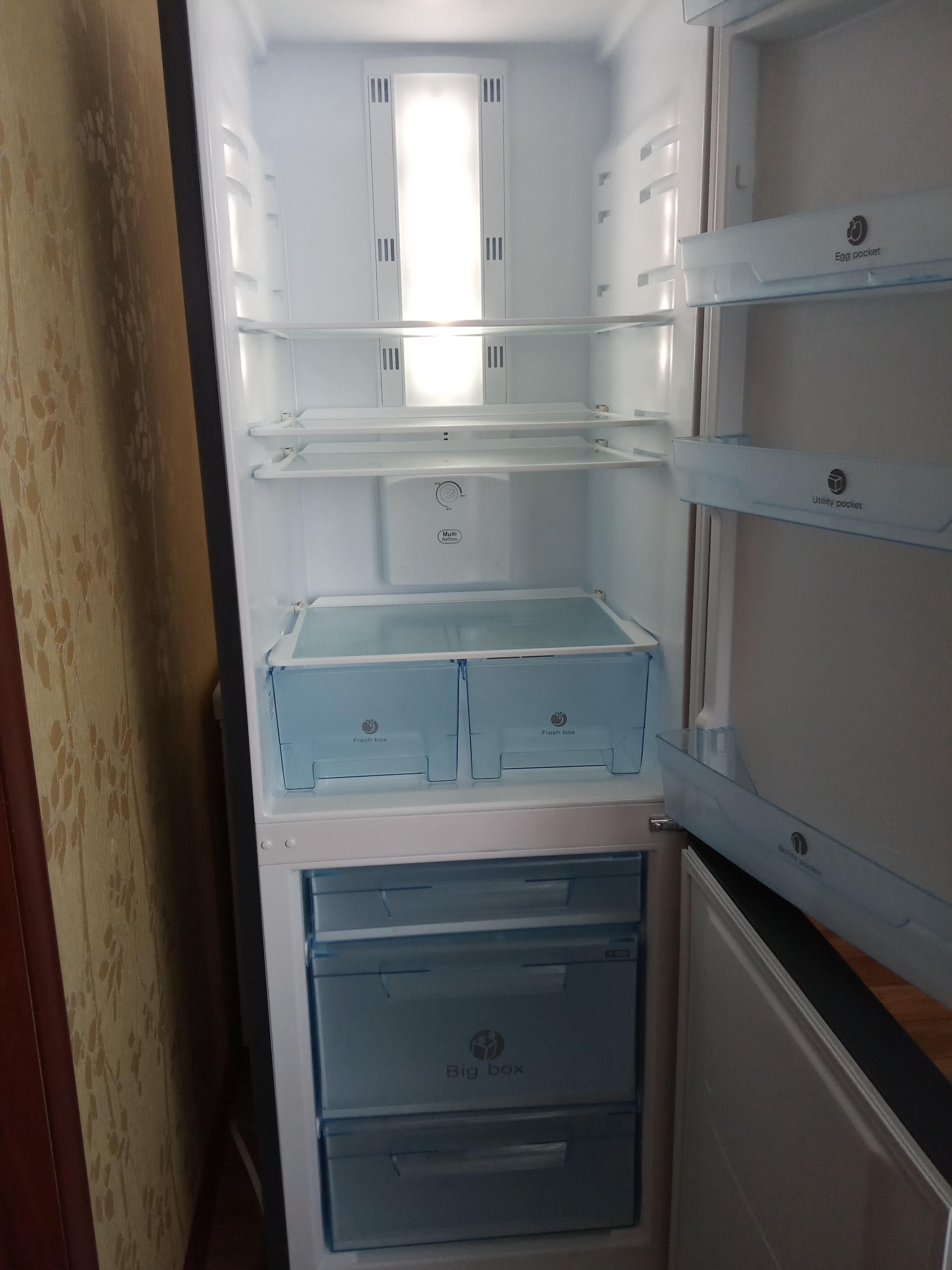 Фотография покупателя товара Холодильник Pozis RK FNF 170 GF, двухкамерный, класс А, 314 л, No Frost, цвет графит - Фото 2