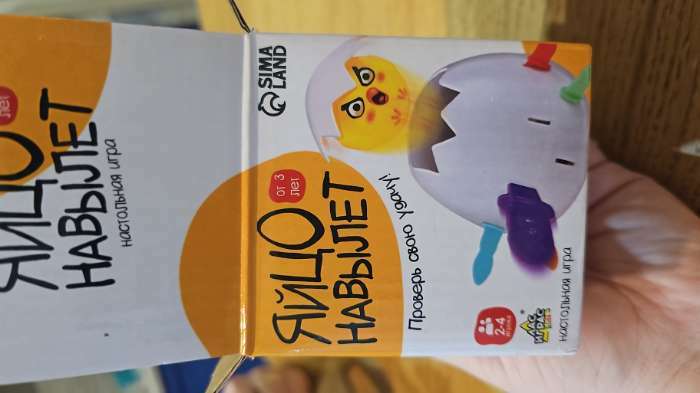 Фотография покупателя товара Настольная игра Лас Играс KIDS «Яйцо навылет» - Фото 7