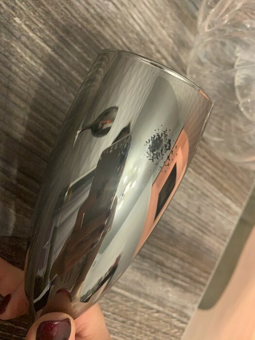 Фотография покупателя товара Набор бокалов для шампанского «Серебро», 170 мл, 6 шт, цвет серебряный - Фото 6