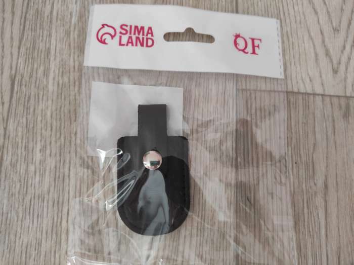 Фотография покупателя товара Чехол для хранения маникюрных инструментов, на кнопке, 6.8×3.8 см, цвет чёрный - Фото 1