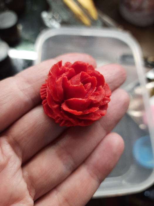 Фотография покупателя товара Молд «Роза», силикон, 4,5×2 см, цвет МИКС - Фото 35