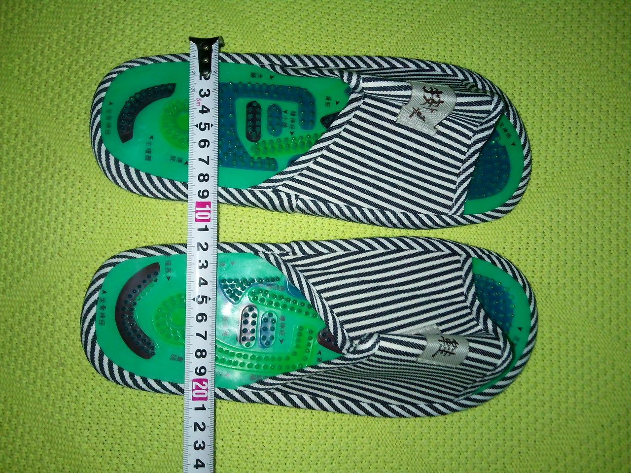 Фотография покупателя товара Массажер Tour Ma Line для ступней ног, тапочки, 39-43 размер. 1 пара - Фото 4