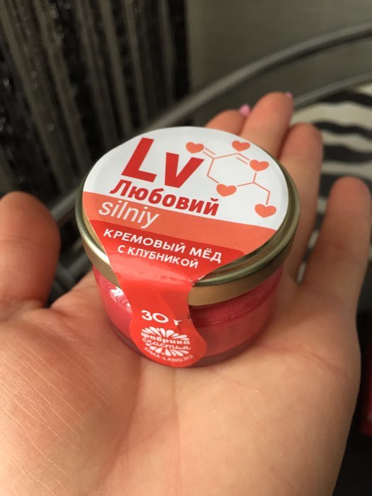 Фотография покупателя товара Крем-мёд «Любовий»: с клубникой, 30 г - Фото 1