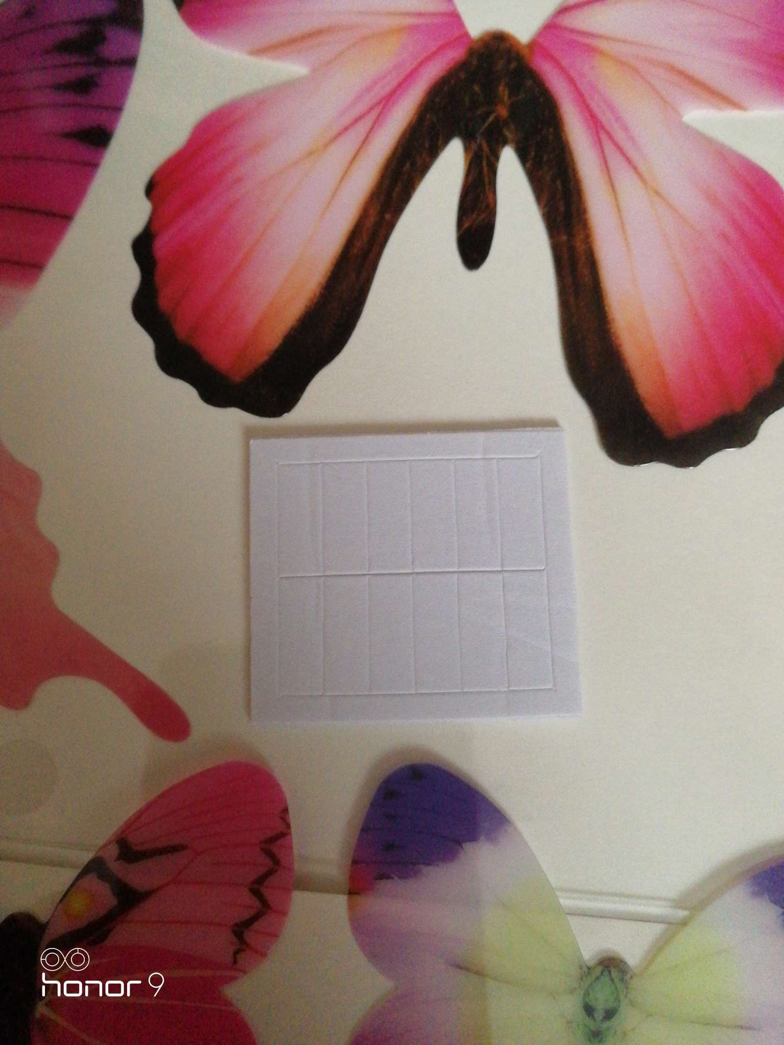 Фотография покупателя товара Набор для украшения «Бабочки», 12 шт., цвет розовый - Фото 4