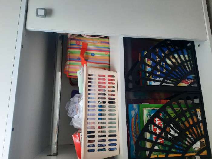 Фотография покупателя товара Кровать-чердак детская Polini kids Simple 4500, с рабочей зоной, Белый - Фото 1
