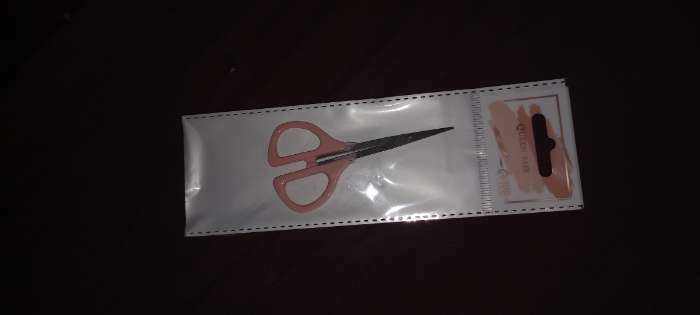 Фотография покупателя товара Ножницы маникюрные, загнутые, узкие, 9 см, цвет МИКС - Фото 1