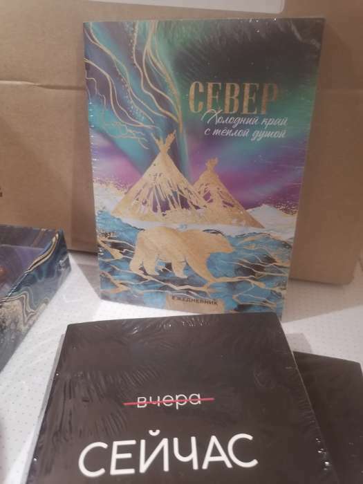 Фотография покупателя товара Ежедневник «Север», 52 листа, А6 - Фото 3