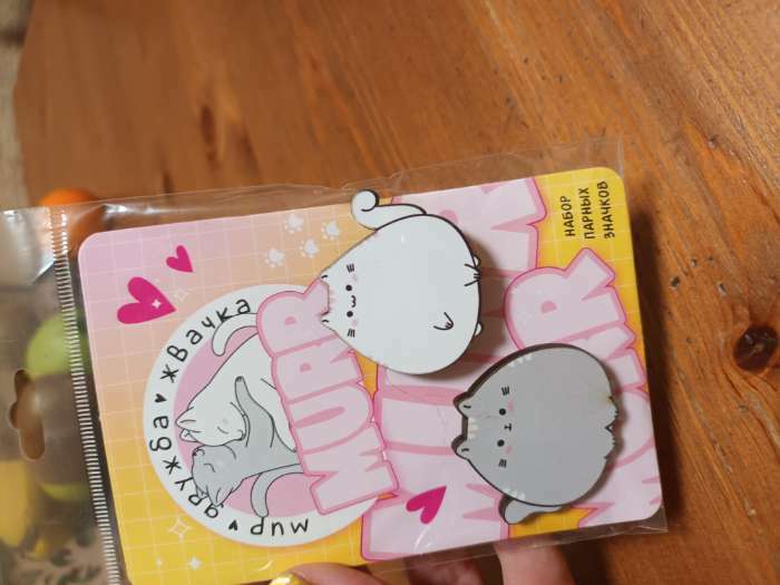 Фотография покупателя товара Значки деревянные, неразлучники «Наша дружба это магия», 2 шт., 8×12 см - Фото 11