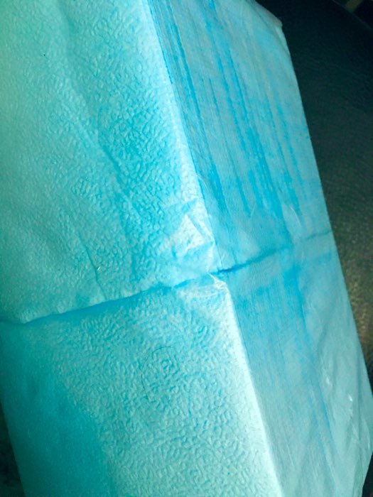 Фотография покупателя товара Салфетки бумажные голубые Big Pack, 24*24 см, 350 шт. - Фото 12