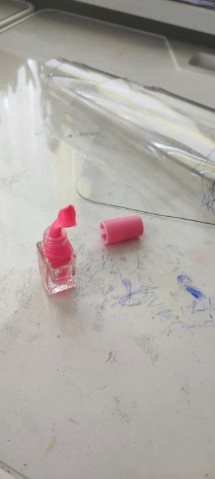 Фотография покупателя товара Детский лак для ногтей с пилочкой, светло-розовый - Фото 1