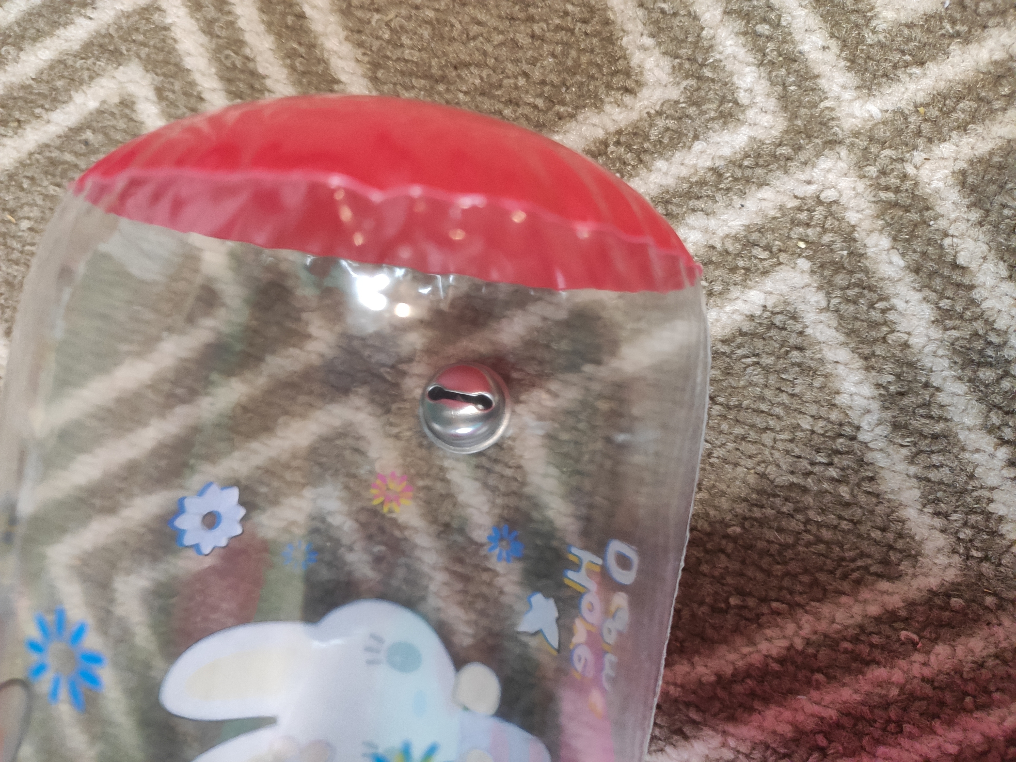 Фотография покупателя товара Игрушка надувная со звуком «Молоток», 40 см, цвета МИКС - Фото 4