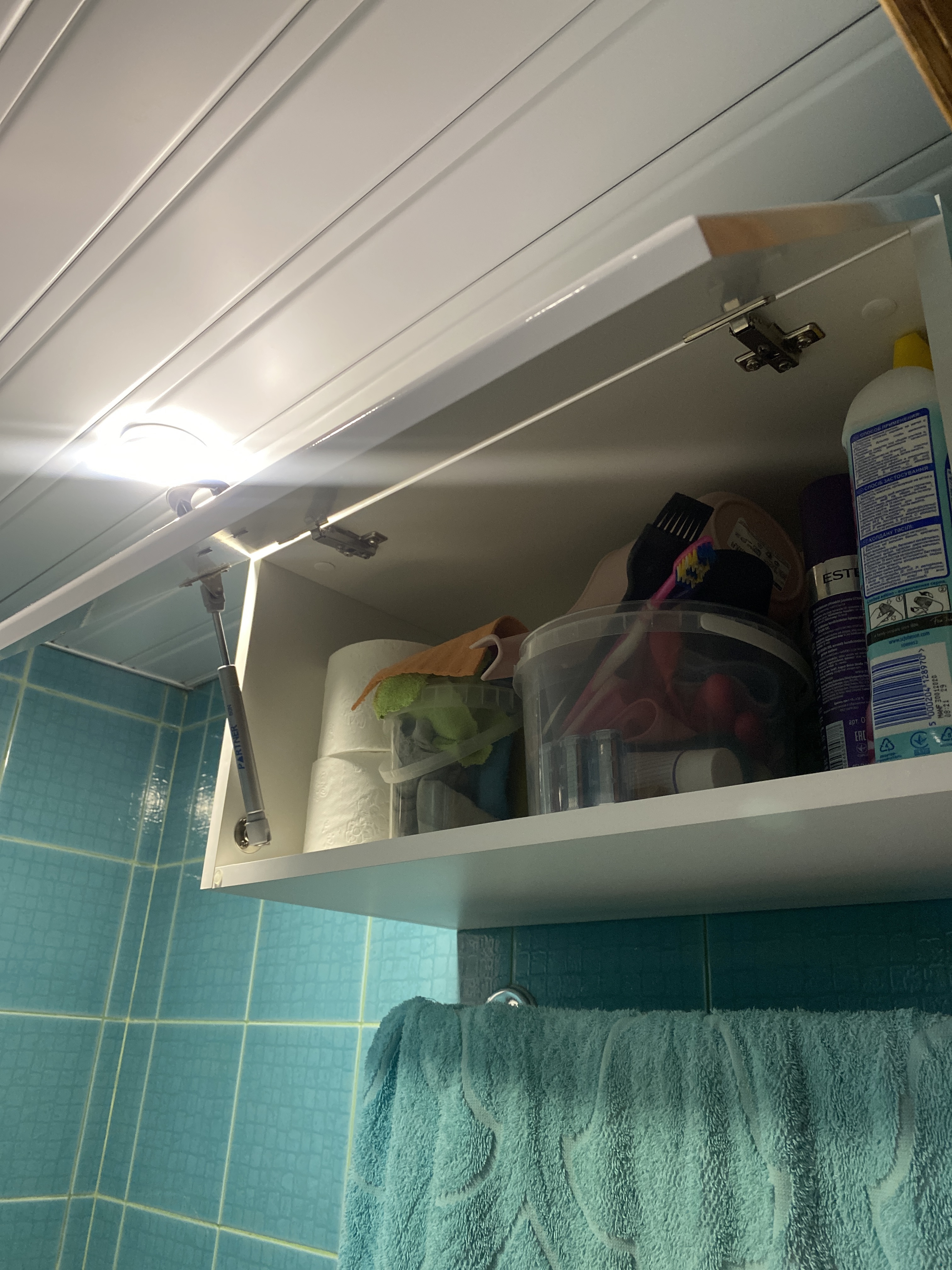 Фотография покупателя товара Шкаф навесной для ванной комнаты "Тура 6003", горизонтальный, 60 х 30 х 30 см - Фото 1