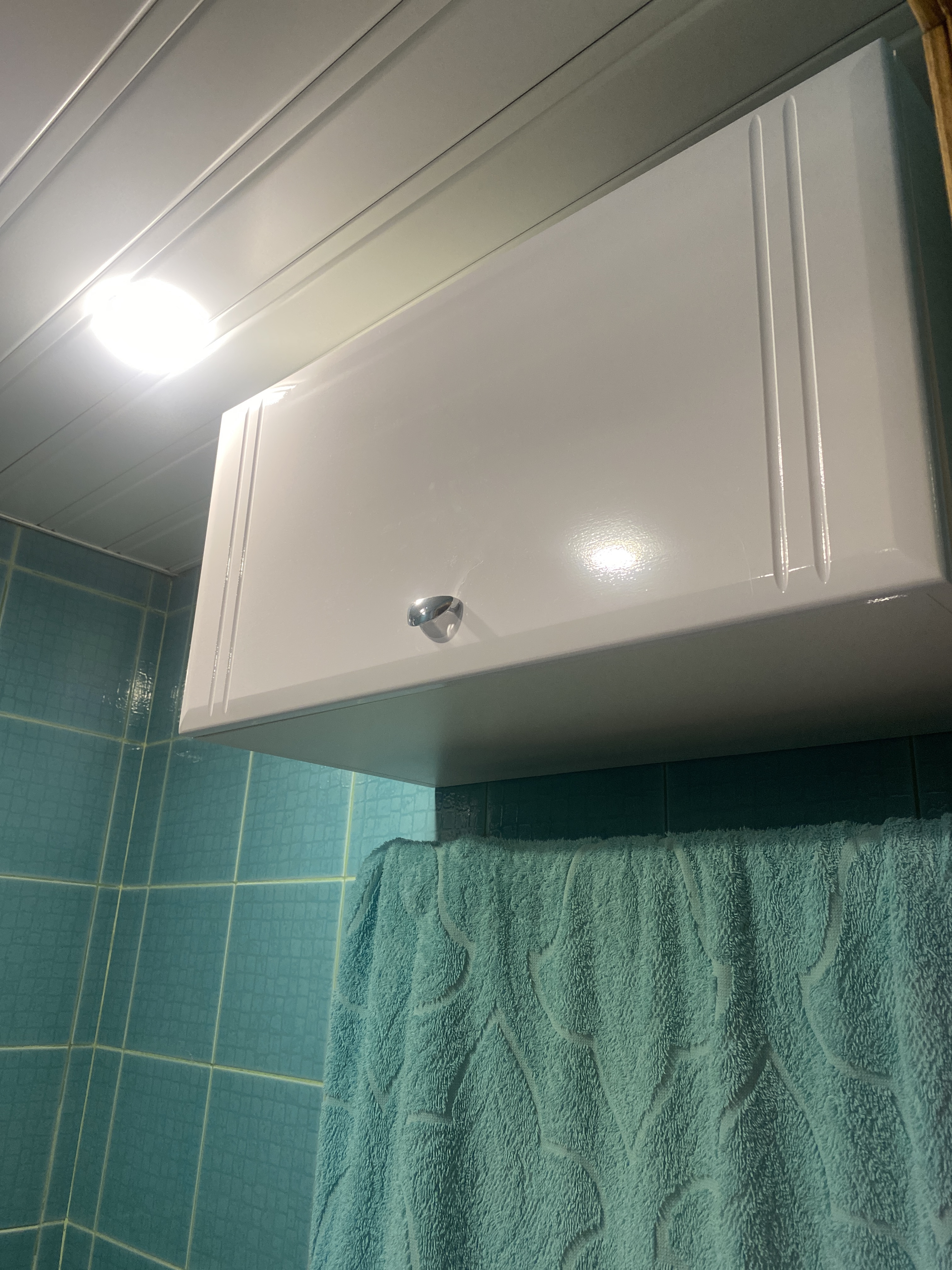 Фотография покупателя товара Шкаф навесной для ванной комнаты "Тура 6003", горизонтальный, 60 х 30 х 30 см - Фото 2
