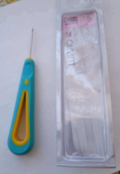 Фотография покупателя товара Шило швейное, с крючком, d = 1,6 мм, 13,5 × 3 см - Фото 1
