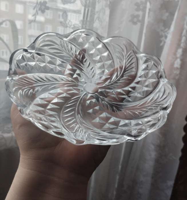 Фотография покупателя товара Набор стеклянных тарелок «Тойо», d=18 см, Иран - Фото 1