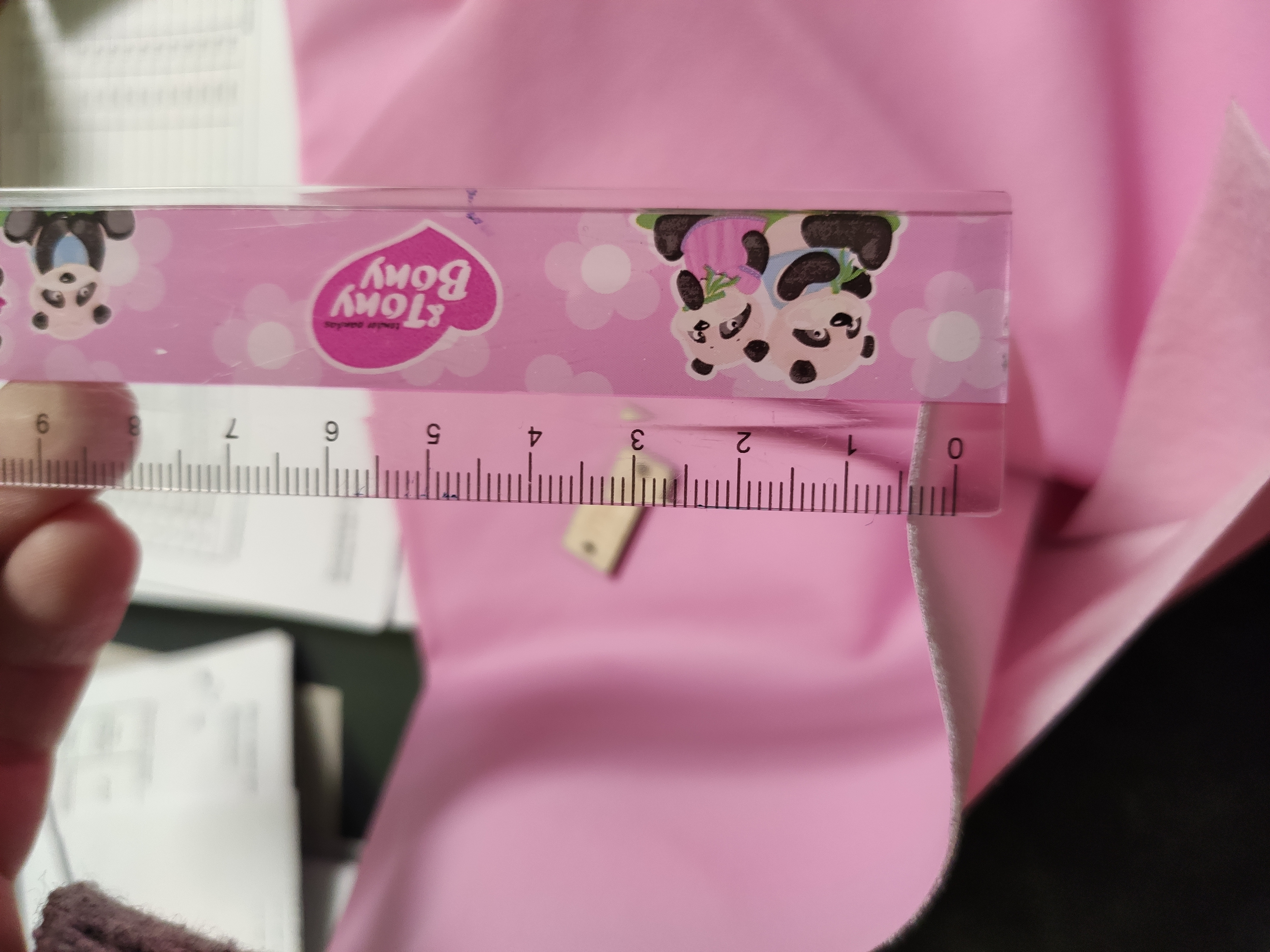 Фотография покупателя товара Ткань декоративная кожа для пэчворка «Розовые мечты», 50 х 70 см - Фото 1