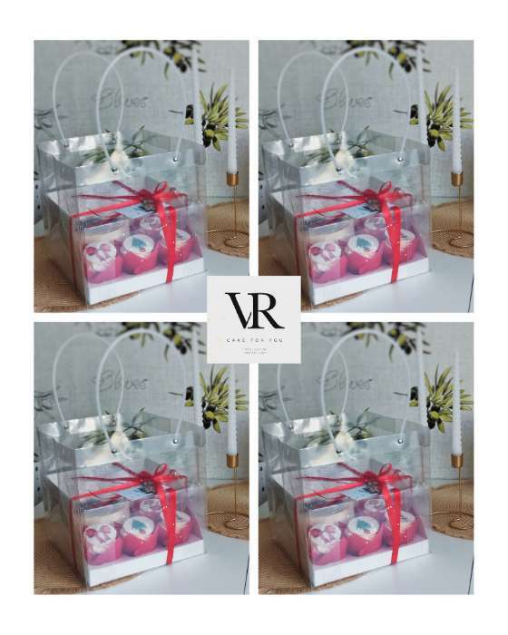 Фотография покупателя товара Пакет подарочный с квадратным дном, прозрачный, 31×30×31 см - Фото 19