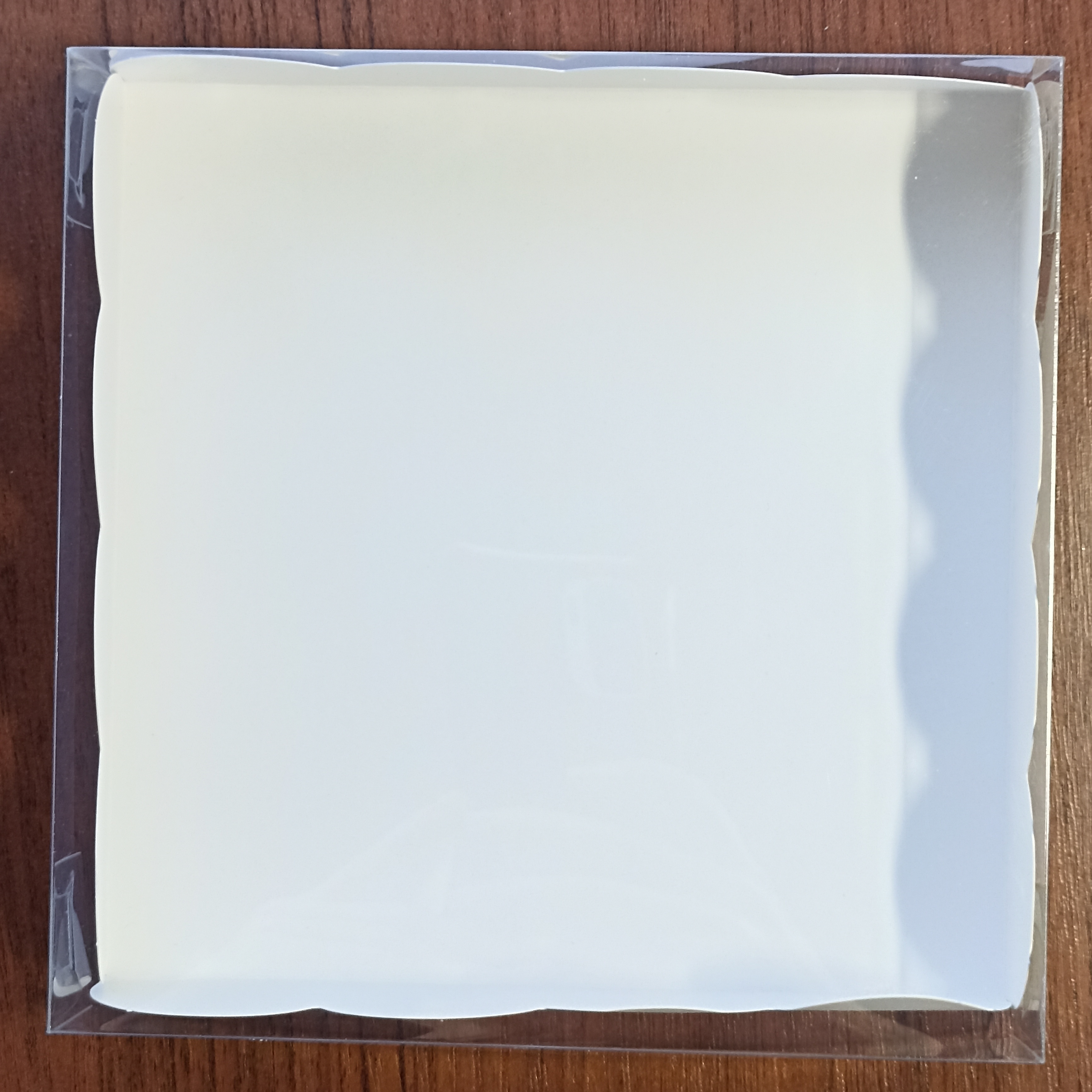 Фотография покупателя товара Коробочка для печенья, белая, 15 х 15 х 3 см - Фото 17