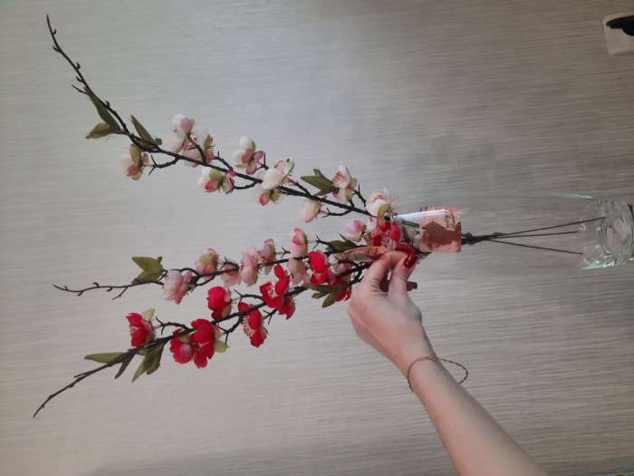 Фотография покупателя товара Цветы искусственные "Фаленопсис" 54 см, розовый
