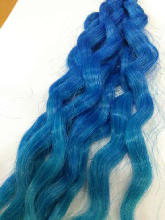 Фотография покупателя товара Волосы - тресс для кукол «Волны» длина волос: 25 см, ширина: 100 см, №LSA039 - Фото 4