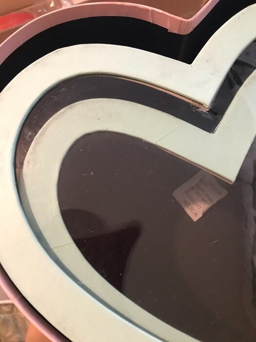 Фотография покупателя товара Набор коробок в форме сердца 3 в 1 "Сердце" с окном, голубой, 29 х 27 х 12 - 21 х 19 х 10 см - Фото 2