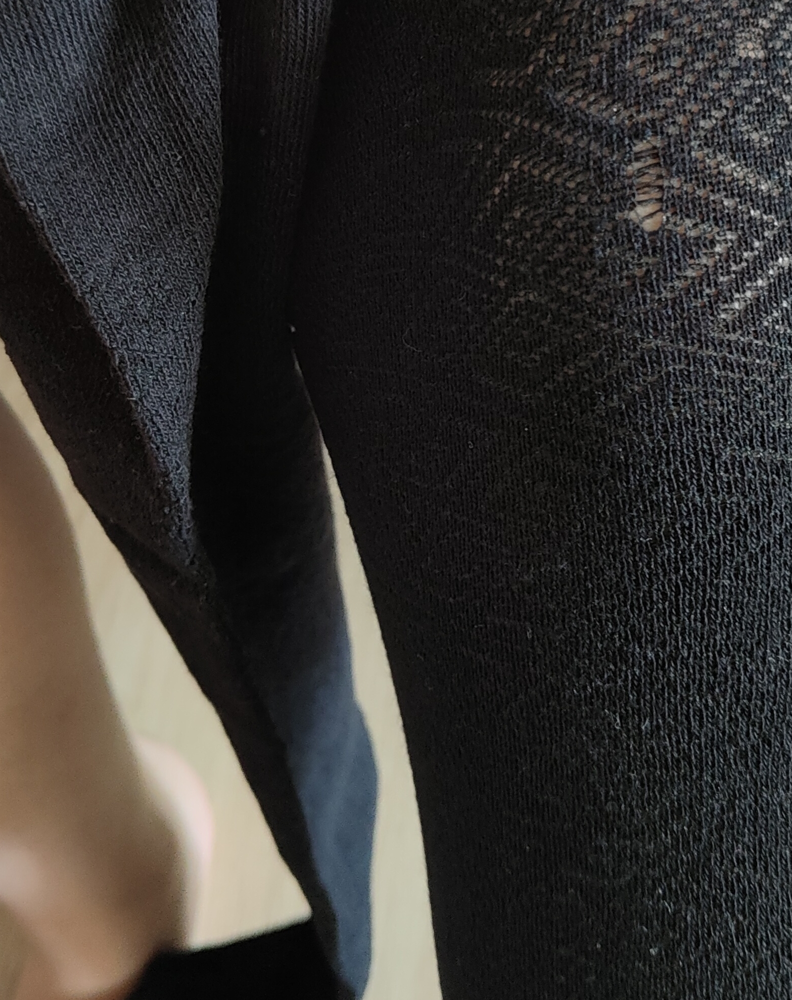 Фотография покупателя товара Колготки детские «Ромб», цвет чёрный, рост 146-152 см - Фото 2