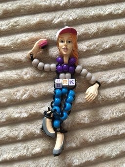 Фотография покупателя товара Набор для создания брелока «Принцесса» - Фото 4