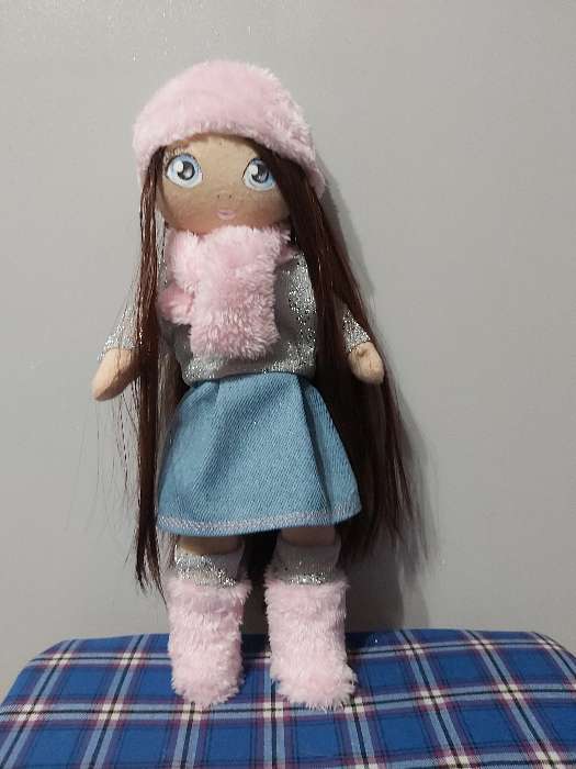 Фотография покупателя товара Набор для шитья. Интерьерная кукла «Полли», 30 см - Фото 9
