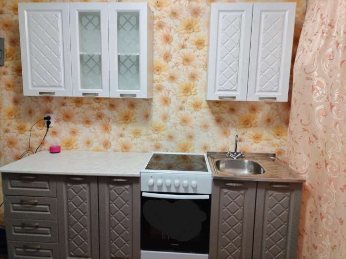 Фотография покупателя товара Кухня прямая «Агава», 1600×600 мм, цвет акация белая/аква - Фото 19