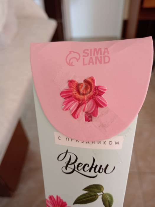 Фотография покупателя товара Ручка шариковая, синяя паста, 1.0 мм, металл «С 8 марта» - Фото 2