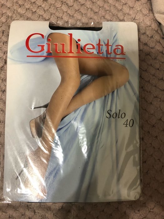 Фотография покупателя товара Колготки женские капроновые, Giulietta SOLO 40 ден, цвет чёрный (nero), размер 3 - Фото 1