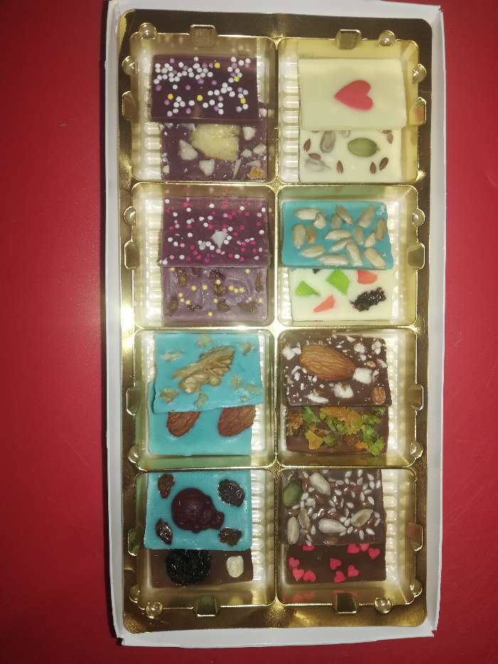 Фотография покупателя товара Форма для шоколада Доляна «Плитка», силикон, 21×11 см, 12 ячеек (2,7×3,9 см), цвет коричневый - Фото 48