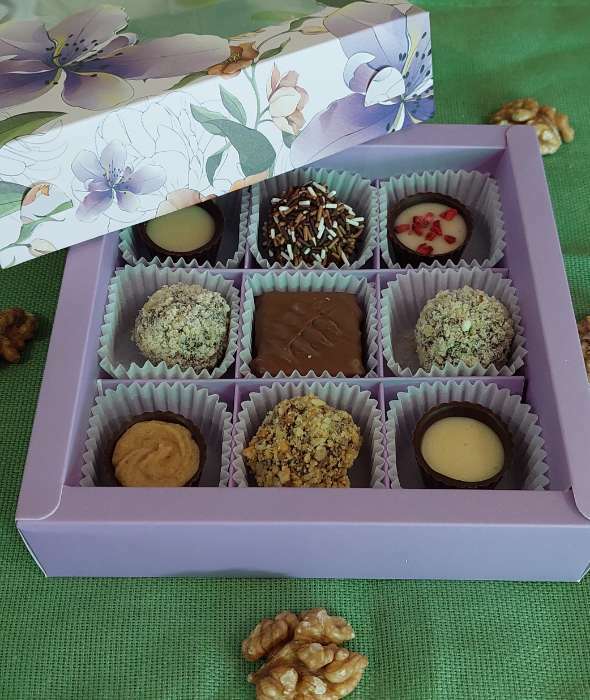 Фотография покупателя товара Форма для шоколада и конфет KONFINETTA «Конфетти», 27,5×13,5 см, 21 ячейка - Фото 3