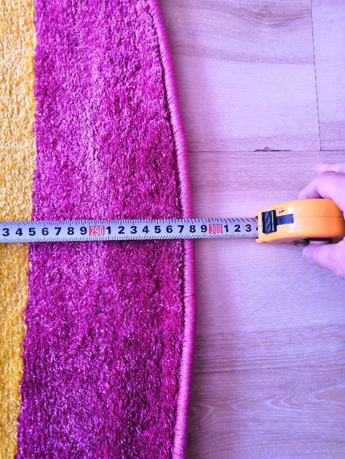 Фотография покупателя товара Ковёр овальный Rio 1021, размер 200х300 см, цвет purple