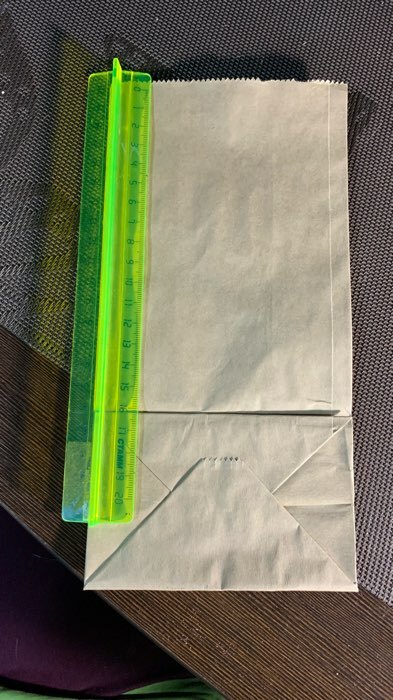 Фотография покупателя товара Пакет крафт бумажный фасовочный, прямоугольное дно 24 х 14 х 40 см - Фото 1