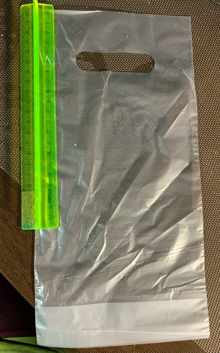 Фотография покупателя товара Пакет полиэтиленовый с вырубной ручкой,  16х32 см 35 мкм - Фото 2