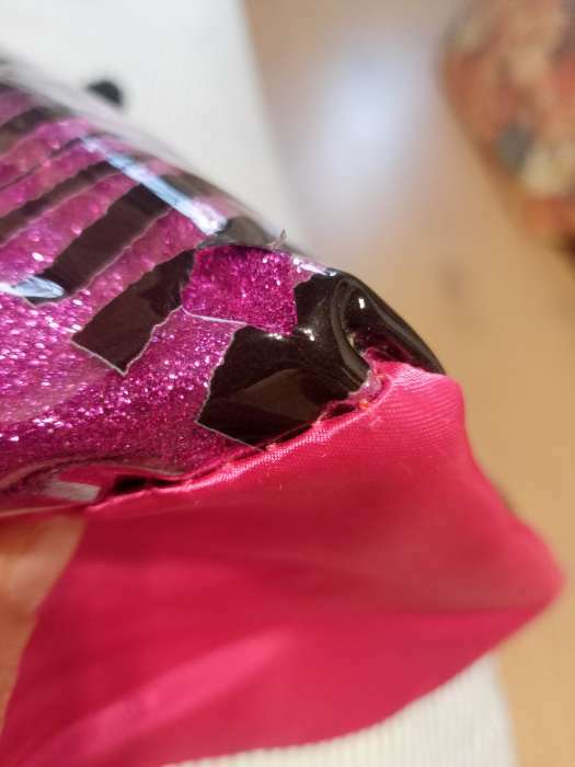 Фотография покупателя товара Сумка детская с блестками «Розовый леопард» - Фото 1