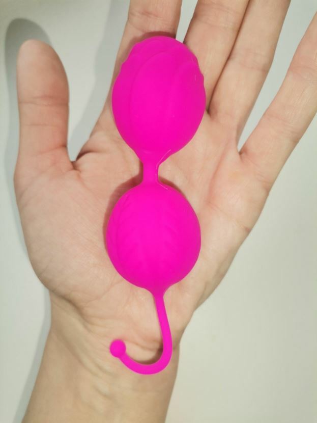 Фотография покупателя товара Шарики вагинальные Оки- Чпоки, для укрепления мышц влагалища, вес 45 г, розовый