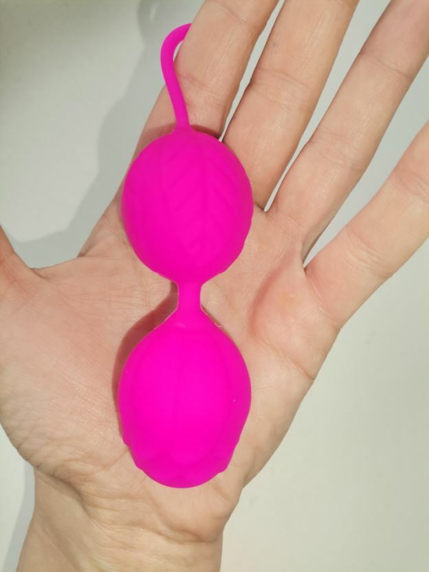 Фотография покупателя товара Шарики вагинальные Оки- Чпоки, для укрепления мышц влагалища, вес 45 г, розовый - Фото 2