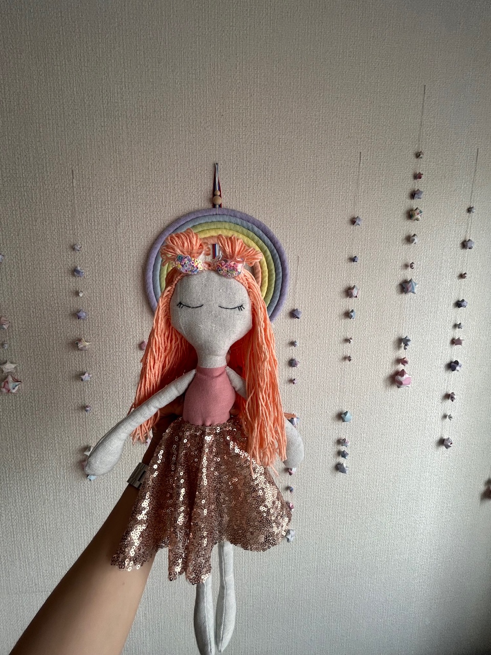 Фотография покупателя товара Набор для шитья. Интерьерная кукла «Юки», 40 см - Фото 1