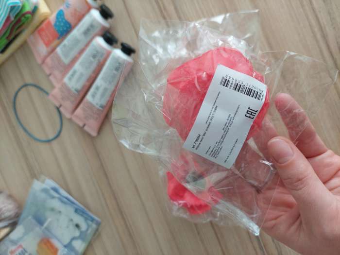 Фотография покупателя товара Фигурное мыло "Мак" розовый, 50гр - Фото 2