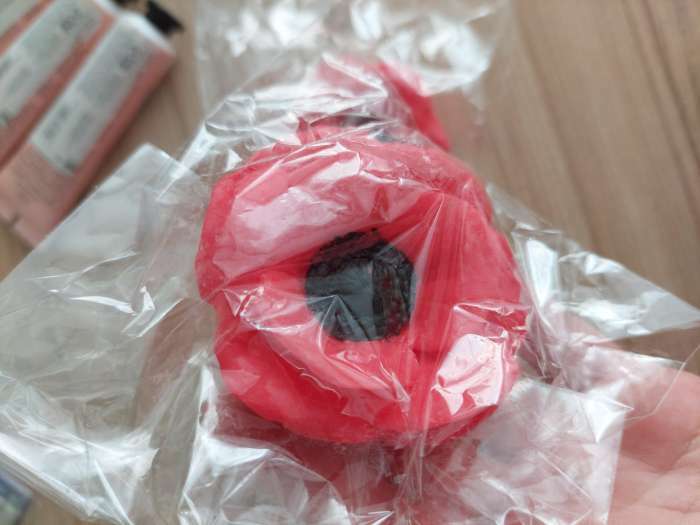 Фотография покупателя товара Фигурное мыло "Мак" розовый, 50гр - Фото 1