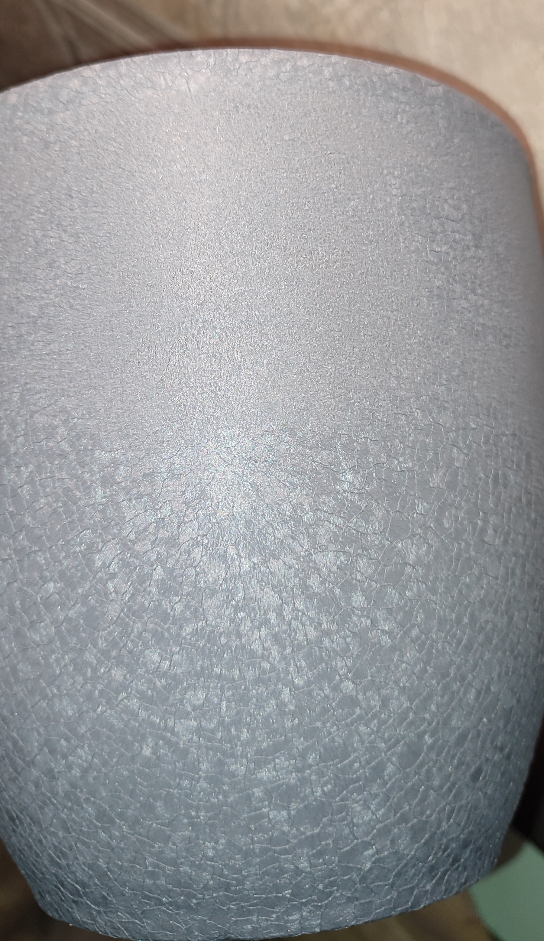 Фотография покупателя товара Горшок для цветов «Шёлк», 2.5 л, d=19 см, h=18 см, керамический, с поддоном, серый - Фото 20