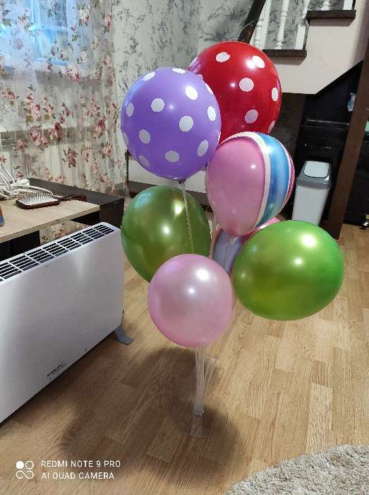 Фотография покупателя товара Подставка для воздушных шаров, 7 палочек и держателей - Фото 25