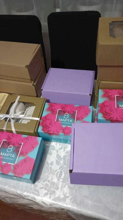 Фотография покупателя товара Коробка самосборная, крафт 22×16.5×10 см - Фото 18