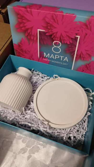 Фотография покупателя товара Наполнитель бумажный для подарков, белый, 1000 г - Фото 8