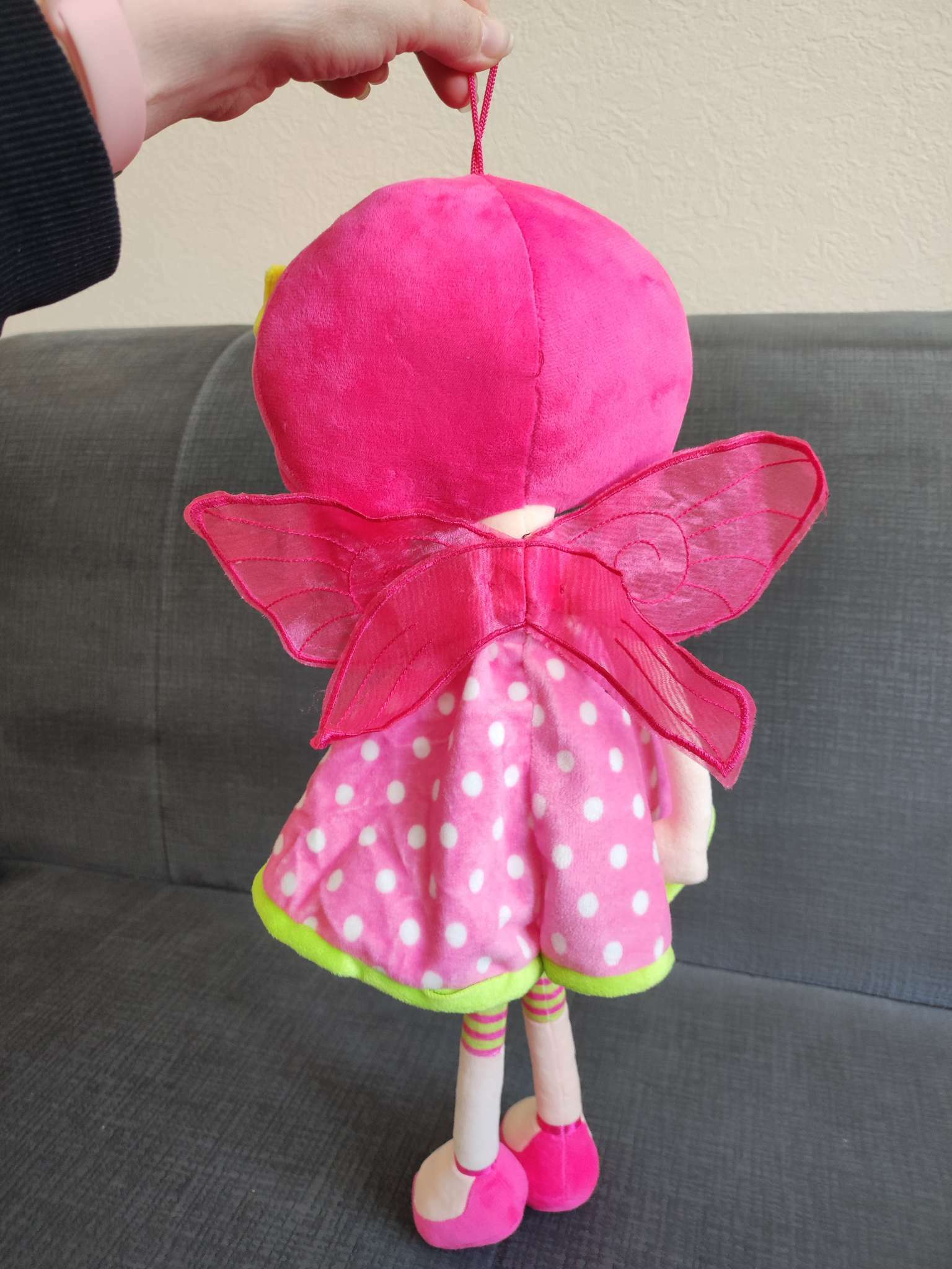 Фотография покупателя товара Мягкая кукла «Фея Лу розовая», 50 см - Фото 1