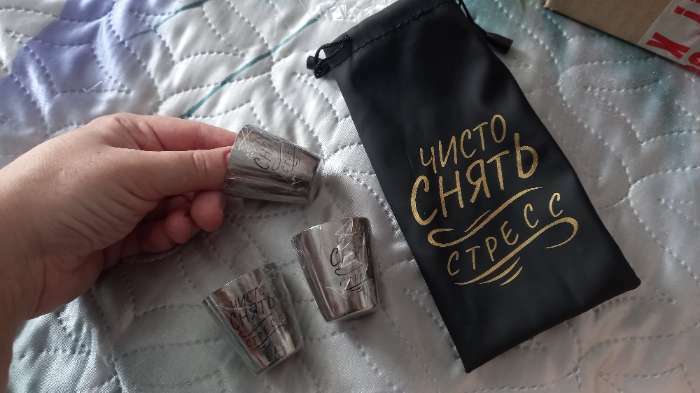 Фотография покупателя товара Стопки, набор 3 шт. по 30 мл, 4×3.5 см - Фото 1